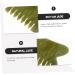 Hapinary Xiuyan Jade Head Massager Comb - Natural Jade Hair Scratch Tool for Relaxation & Wellness - Buy Online on GoSupps.com