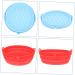 COLLBATH Air Fryer Silicone Fryer Oven Pan 2Pcs air Fryer pan Silicone loaf pan air Fryer Cushion Silicone Liner for air Fryer Round Baking mat Air Fryer Silicone Basket - Buy Online on GoSupps.com
