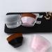 DAMUZHI Foundation Brush - Kabuki Makeup Brush for Blending Liquid & Cream Cosmetics with Protective Case (Black & Pink) - Buy Online on GoSupps.com