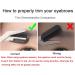 Ericotry Professional Eyebrow Trimmer Scissors - Shaping Cut with Comb and Grips | Eyebrow Eyelash Grooming Tool - Buy Online on GoSupps.com