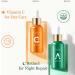 Vitamin C Brightening Serum & Retinol Firming Serum Kit Day-Night Facial Serum Duo Skin Care Set for Glowing & Revitalizing Skin - Buy Online on GoSupps.com