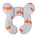 Baby Car Travel Pillow Infant Head Neck Support Pillow Car Seat Cushion Newborn Toddler Car Sleeping Pillow Kids U-shaped Head Neck Protector Pillow Headrest Pillow For Car Seat Pushchair Stroller Fox