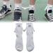 Couple Holding Hands Socks Mid-Tube Socks Magnetic Three-Dimensional Doll Socks Funny Magnetic Suction 3D Doll Socks (White)