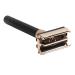 Double Edge Razor Handle - Reusable Metal Safety Razor for Men & Women | Black Eco-Friendly Shaving Solution - Buy Online on GoSupps.com