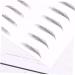 WOONEKY 4 Sheets Pairs Black Eyebrow Waterproof Eyebrows for Women Eyebrow Sticker - Buy Online on GoSupps.com