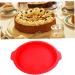 Zerodeko 1pc Muffin Top Pans for Baking Reusable Silicone Baking Cups Cookie Molds Candy Molds Non Stick Silicone Mold Fondant Mold Hand Mold Circle Cookie Cutters Gummy Mold Cake Chocolate 31 X28.5CM Red - Buy Online on GoSupps.com