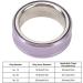 Health Tracker Ring | Waterproof Purple Stainless Steel Smart Pedometer - Elevate Your Daily Life - Buy Online on GoSupps.com