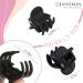 JASVERLIN Matte Black Small Hair Clips - 50pcs Mini Claw Clips for Fine Thin Hair Styling - Non-Slip Strong Grip Accessories for Women and Girls - Buy Online on GoSupps.com