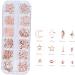 FOMIYES 1 Box Rose Gold Decorations Manicure Tools Manicure Decoration Stud Nail 3d Size 1 Picture 4 - Buy Online on GoSupps.com