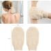 Eco-Friendly Carbonated Bamboo Peeling Washers | 2-Part Shower Gloves for Body Care - Buy Online on GoSupps.com