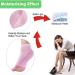  AWIWTOBQ Pack of 3 pairs of moisturizing gel socks - Soft ventilation - Open-heel socks - For dry and hard skin - Buy Online on GoSupps.com