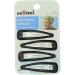 Scunci Snap Hair Clips Brown - 4 Pack Effortless Beauty - Buy Online on GoSupps.com