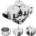 HAPINARY Skin 1 Set Nail Steel Bowl Nail Dappen Dish Dappen Dish for Acrylic Nails Acrylic Containers Mini Dappen Dish Monomer Dish Monomero Guasha Tool Stainless Steel Bowl Liquid - Buy Online on GoSupps.com