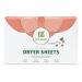 Grab Green Dryer Sheets - 160 Sheets Gardenia Scent Plant-Based & Compostable | Softens Fabrics Reduces Static & Wrinkles - Eco-Friendly Laundry Care - Buy Online on GoSupps.com