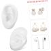 Buy 10 Pairs Artificial Ear Models - Realistic Silicone Display for Studs | International Shipping - Buy Online on GoSupps.com