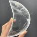 Crystal Natural Clear Gypsum Moon Shape Crystal Polished Stones Hand Carved Home Decoration Gifts Can be Used for JZIGTDEM - Buy Online on GoSupps.com