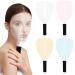 4 Pcs Barber Hair Salon Face Shield Plastic Hairspray Face Cover Protector Professional Hairdressing Protective Mask Reusable Hairspray Shield with Sponge Handle for Face Eyes Protection