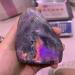 Natural Crystal Rough Natural Purple Light Labradorite Quartz Flame Stones Display Gem Stones GiftsDecor Minerals Can be Used for (Size : 300-400g) (Size : 400-500g)