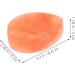  MUSISALY 2 Pieces Leaf-Shaped Stones Body Scrub Deodorant Pink Crystal Soap Hand-Carved Salt Salt Massage Stones Polished Salt Stone Exfoliating Stone Skin Exfoliating Orange - Buy Online on GoSupps.com