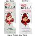 Miss Nella JAZZBERRY JAM Glitter Plum Nail Polish for Kids - Non-Toxic, Odour Free, Water Based Formula - Safe and Easy Peel Off for Children and Toddlers - Buy Online on GoSupps.com