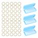 Elastic teeth rubber band Elastic Teeth rubber band 300 pieces orthodontic wax for braces 3 pieces streak dental wax for relief from irritation and pain
