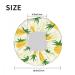 Pineapple Shower Cap - Fresh Fruit Design, Large Reusable Double Layer Bath Cap - Buy Online on GoSupps.com