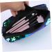 Operitacx 3 pcs Cosmetic Sequined Case Pouch Bag Bags Style Storage Glitter Sequin Sequins Pencil Makeup Lady 21X7CMx3pcs Green Blackx3pcs - Buy Online on GoSupps.com