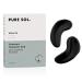 PURE SOL. Charcoal Under Eye Patches   Charcoal Eye Patches For Adults   12 Pairs Hydrogel Under Eyes Mask To Remove Dark Circles And Under Eye Treatment For Women   Improves Moisturizing And Anti Wrinkle Eye Masks For P...