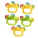 Ibasenice 15 STK Hand Bell Baby Toys - Soothing & Gripping Plastic Toys for Newborns - International Shipping Available - Buy Online on GoSupps.com