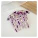 6 Teeth Plate Hair Comb Comb Hairpin Headwear Jewelry Ponytail Fork Comb Hair Clips Girls Gifts (Color : 3)