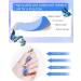 Kalolary Gel Nail Polish Strips Nail Gel Art Sticker Waterproof Full Nail Wraps Decal Sets with Scissors Nail File and Stick for Women Girls Nail Art Decor (UV/LED Lamp Required)-8 - Buy Online on GoSupps.com