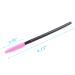 BIHRTC Pack of 100 One-Off Disposable Silicone Eyelash Mascara Brushes Wands Set - Deep Pink - Buy Online on GoSupps.com