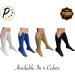 Premium Navy Compression Socks 20-30 mmHg for Leg Swelling | Closed Toe YKK Zipper - International Shipping Available - Buy Online on GoSupps.com