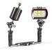Sea Frogs 7'' Carbon Fiber Float Arm for Underwater Camera System - 500g Buoyancy | D80mm Aquatic Arm for Diving Tray Video Light/Strobe GA-9 - Buy Online on GoSupps.com