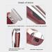 ZiaWorld Hair Clippers for Men Beard Trimmer Cordless Barber Trimmer Kit Waterproof Adjustable Speeds Grooming Kit USB Rechargeable Powerful Motor Low Noise Long Battery Life Waterproof - Buy Online on GoSupps.com
