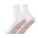Socks Self Heating Tourmaline Magnetic Warm Comfortable Winter Foot WU820 One Size White