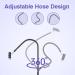 UV Light 6W UV Lamp for Gel Nails Gooseneck Ultraviolet Curing UV Nail Lamp with Foot Pedal Removable Lamp Head LED Nail Manicure Dryer Curing Light Floor Lamp for Salon - Buy Online on GoSupps.com