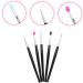 Baluue 20 Pcs Silicone Brush Stick Cream Applicator Makeup Plastic Handle - Buy Online on GoSupps.com
