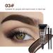 2 Pcs Waterproof Thickening Brow Mascara for Dark Hair | High Color Rendering Brow Gel with Eyebrow Brush | 48H Semi-Permanent Tinted - Dark Brown - Buy Online on GoSupps.com