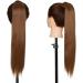 26 Medium Brown Synthetic Wrap Around Ponytail Extension - Clip-in Hairpiece - Buy Online on GoSupps.com