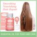 Vitamin E Hair Oils Capsules - Split Ends Treatment Serum Repair Essence for Dry & Damaged Hair - 60PCS Pink | Healthier Smooth Silky Thicker Growth - Buy Online on GoSupps.com