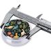 Cute Dinosaur Round Pill Box | 3 Compartment Portable Travel Medicine Organizer | Mini Decorative Pocket Purse - Buy Online on GoSupps.com