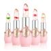 Paminify 2Pcs Jelly Clear Crystal Flower Magic Lipstick | Color Changing PH Temperature Tinted Lip Balm | Nourishing Moisturizing Lip Stick | Labial Magicos 03+06 - Buy Online on GoSupps.com