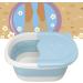 soobu Seau de Bain de Pieds Baignoire de Trempage des Pieds Multifonctionnel Facile Ranger Masseur de Soulagement de la Pression en Plastique Pliable (Bleu) - Buy Online on GoSupps.com