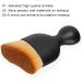 Makeup Foundation Brush Ergonomic Professional Portable Foundation Brush Comfortable Curved Design for Liquid Cream for Liquid Foundation(brown blue) - Buy Online on GoSupps.com