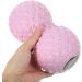 Fomiyes Dual Peanut Massage Ball - Acupuncture & Fascia Relief for Neck & Muscle Pain | Eva Fitness Roller - Buy Online on GoSupps.com