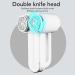 Premium Double Head Lint Trimmer - Electric Clothes Shaver with LCD Display & 3 Speed Settings for Couch & Furniture - Ship Worldwide - Buy Online on GoSupps.com