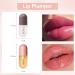 DEROL Lip Plumper Set - Natural Lip Enhancer Gloss & Care Serum for Fuller Lips - Hydrating Mask to Reduce Fine Lines - Day & Night Lip Care - Set of 2 - Buy Online on GoSupps.com