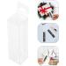 25pcs Transparent Lip Gloss Boxes - Clear Lipstick Holders & Portable Lip Balm Pouches for International Shipping - Buy Online on GoSupps.com