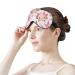 Soft Blackout Eye Mask for Sleeping - Adjustable Cartoon Axolotl Pink Sleep Mask for Women | Travel-Friendly No Pressure Design - Buy Online on GoSupps.com
